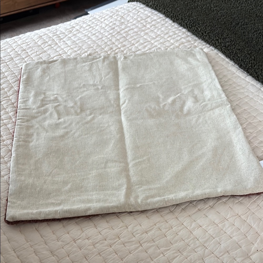 Set of 2 Boucle Pillow Cover 20x20 from Pottery Barn Color:Adobe - Picture 3 of 4